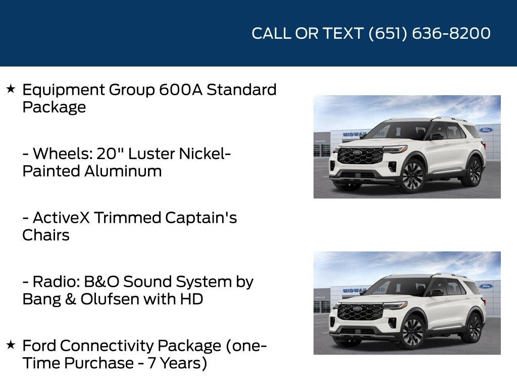 2026 Ford Explorer Platinum