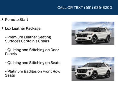 2026 Ford Explorer Platinum