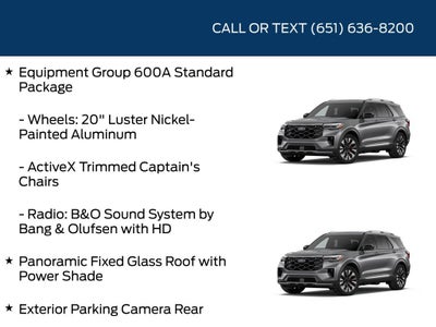 2026 Ford Explorer Platinum