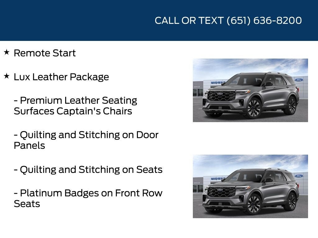 2026 Ford Explorer Platinum
