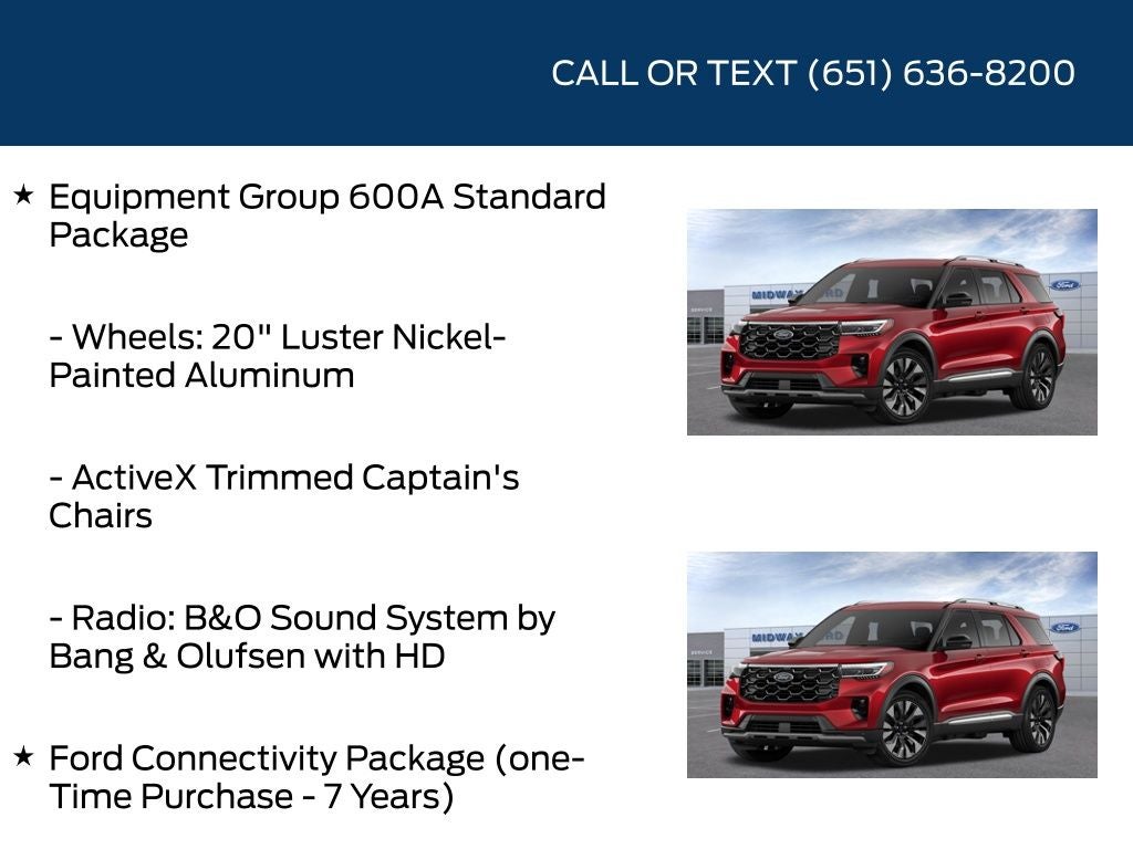 2026 Ford Explorer Platinum
