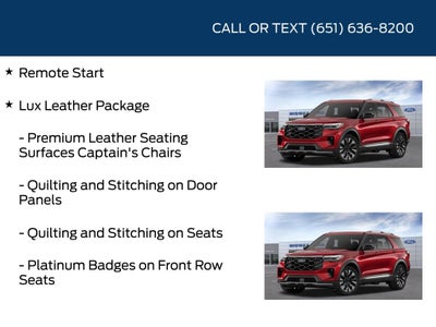 2026 Ford Explorer Platinum