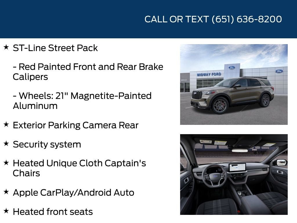 2027 Ford Explorer ST-Line