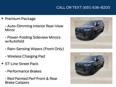 2025 Ford Explorer ST-Line Street Pack