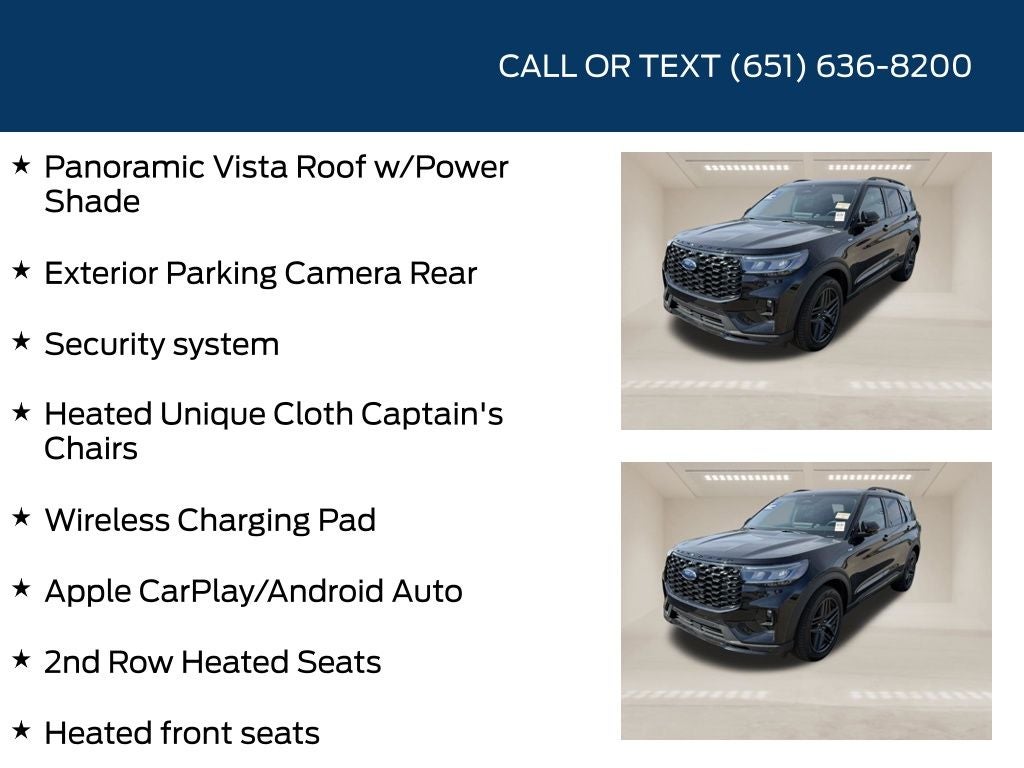 2025 Ford Explorer ST-Line Street Pack