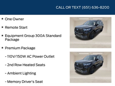 2025 Ford Explorer ST-Line Street Pack