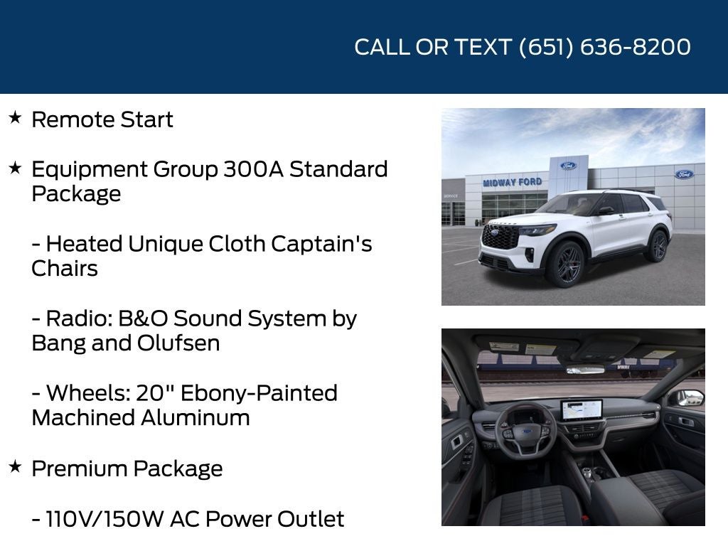 2026 Ford Explorer ST-Line