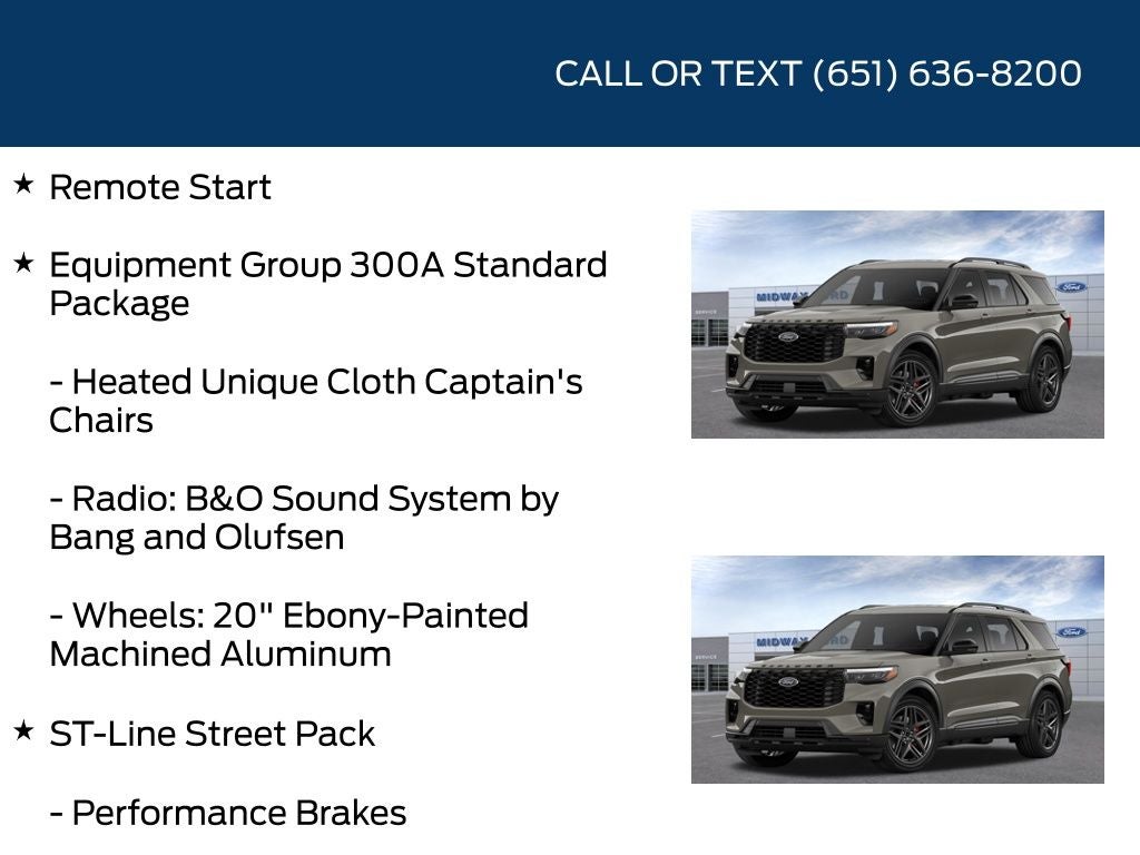 2026 Ford Explorer ST-Line