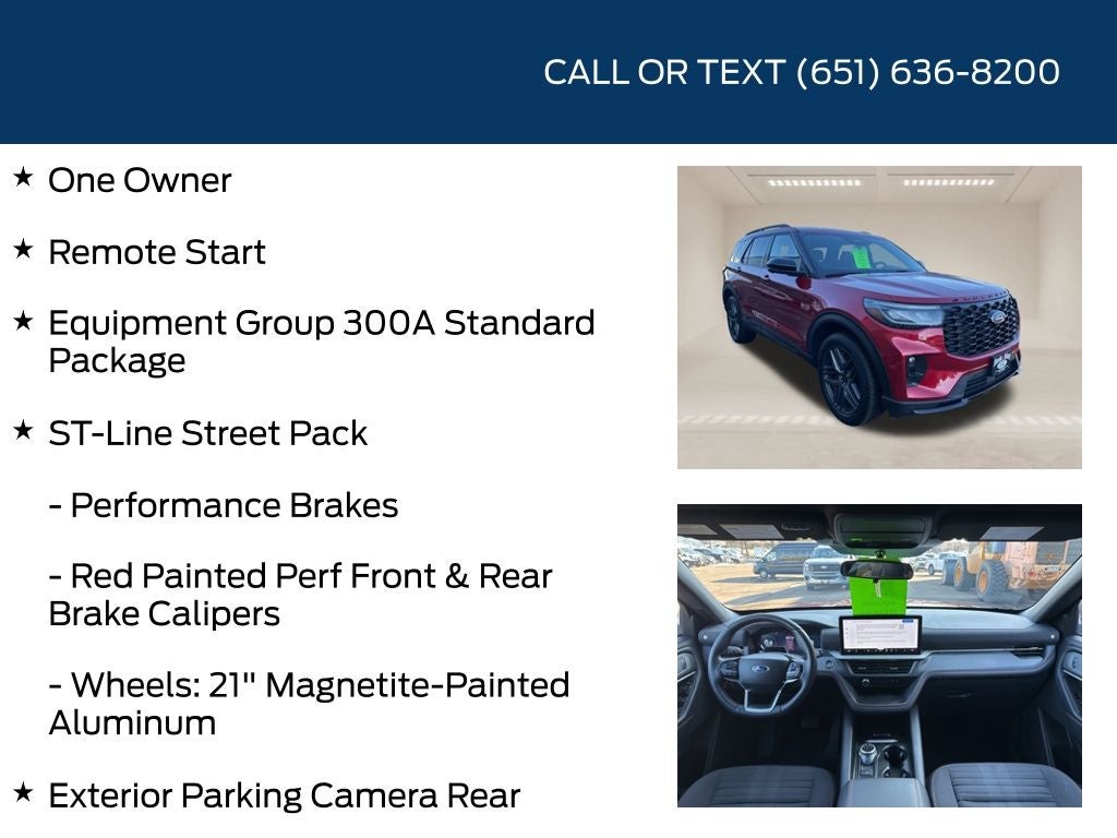 2025 Ford Explorer ST-Line Street Pack