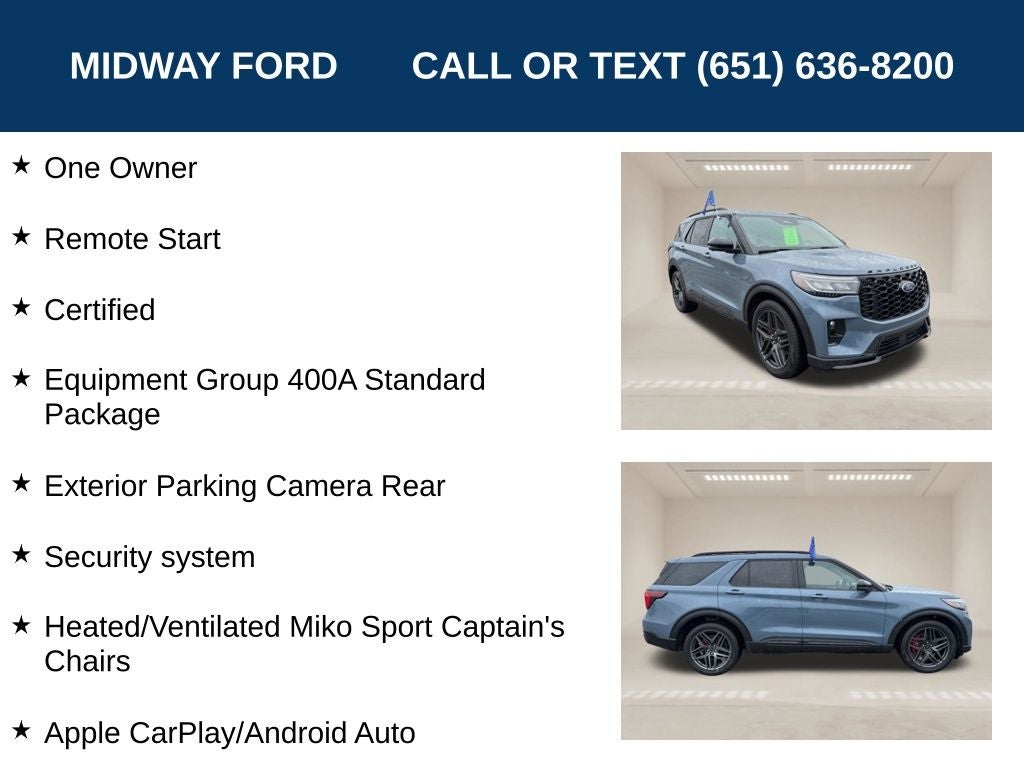 2025 Ford Explorer ST