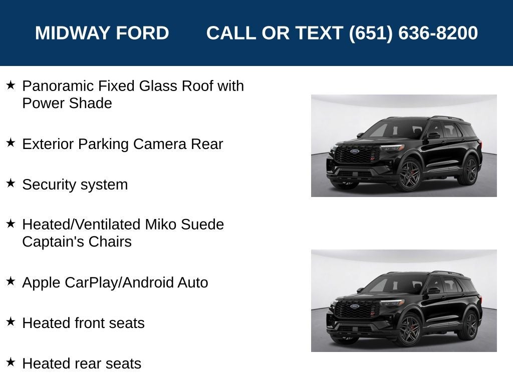 2026 Ford Explorer ST
