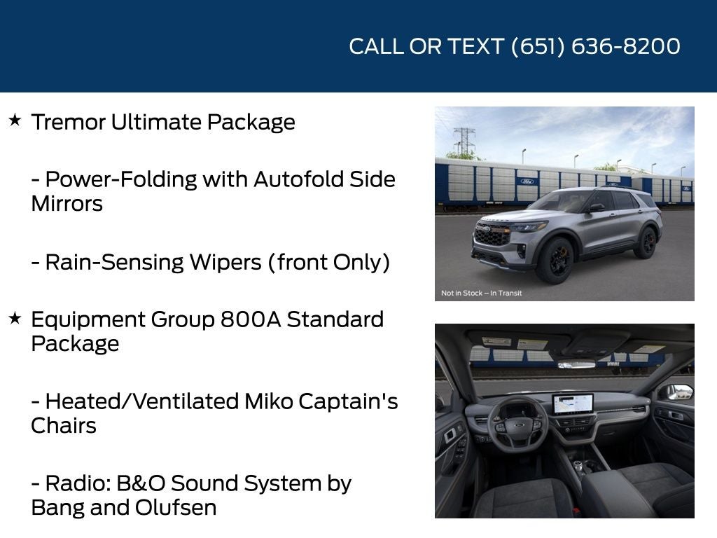 2026 Ford Explorer Tremor