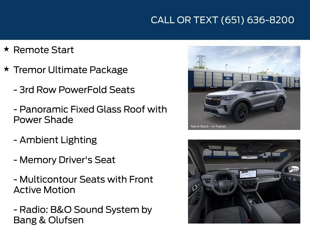 2026 Ford Explorer Tremor