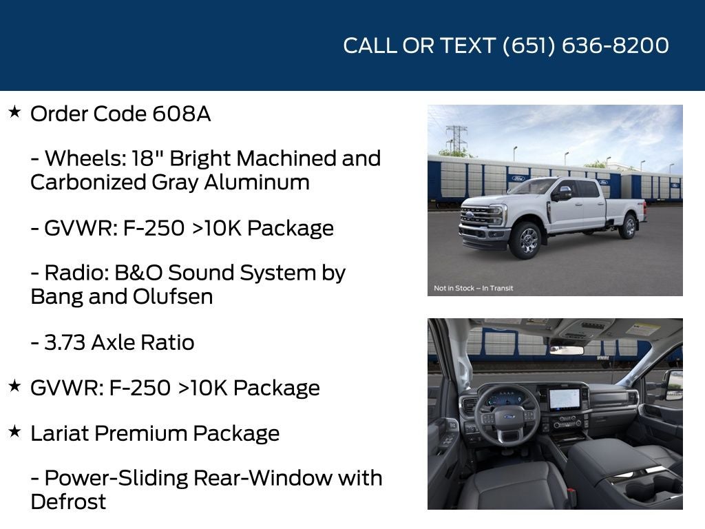 2026 Ford F-250SD Lariat
