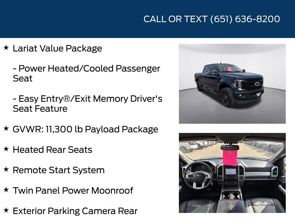 2019 Ford F-350SD Lariat Sport Package