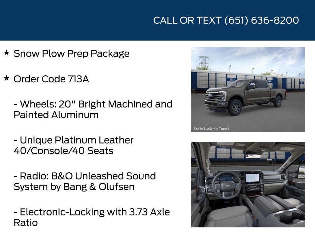 2026 Ford F-350SD Platinum