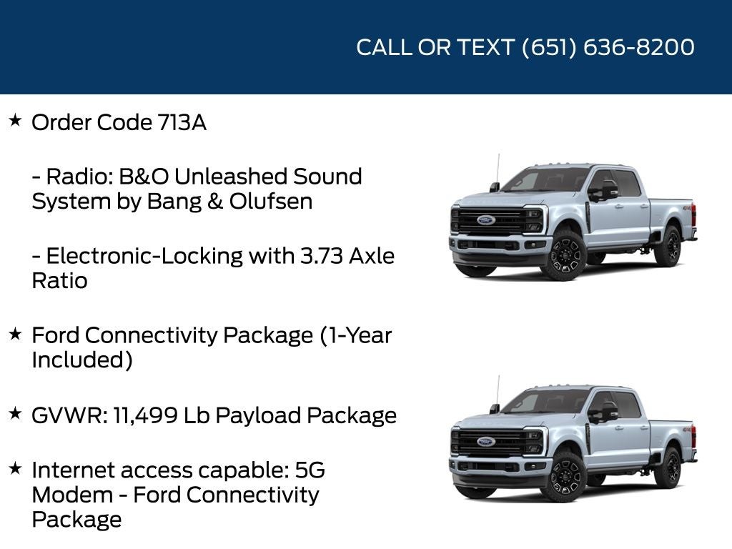 2026 Ford F-350SD Platinum