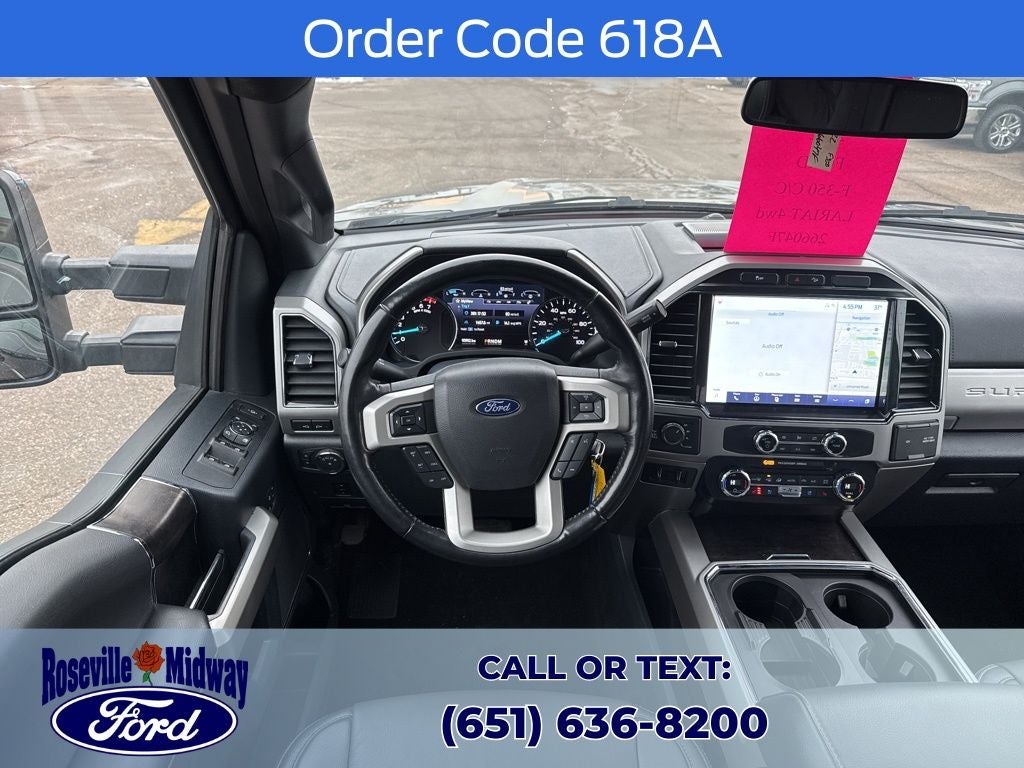 2022 Ford F-350SD Lariat Black Appearance Package