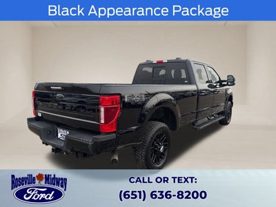 2022 Ford F-350SD Lariat Black Appearance Package