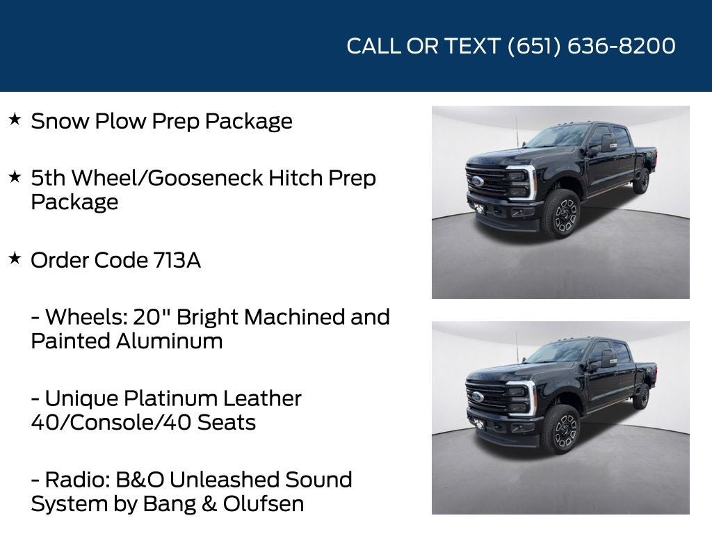 2025 Ford F-350SD Platinum FX4