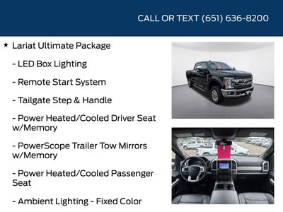 2019 Ford F-350SD Lariat Ultimate Package