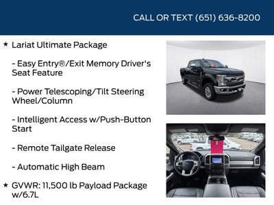 2019 Ford F-350SD Lariat Ultimate Package
