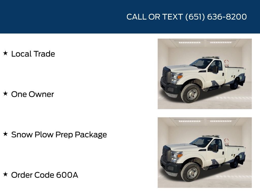 2013 Ford F-250SD XL Utility Box