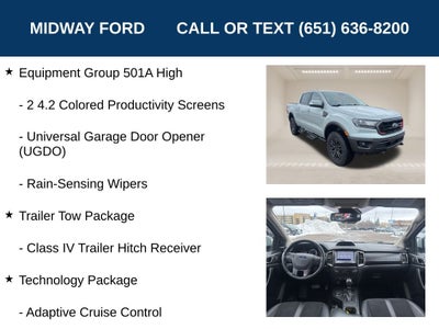 2022 Ford Ranger Lariat Tremor Off-Road Package