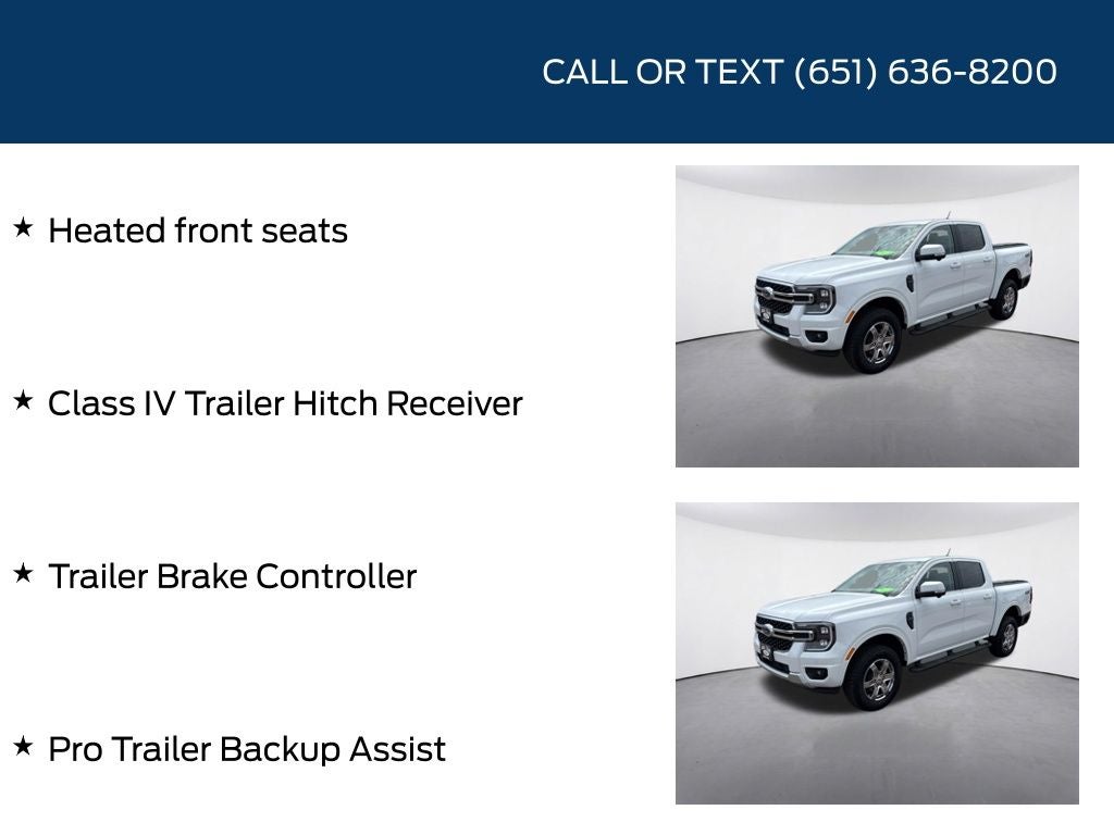 2025 Ford Ranger Lariat Chrome Accent Package