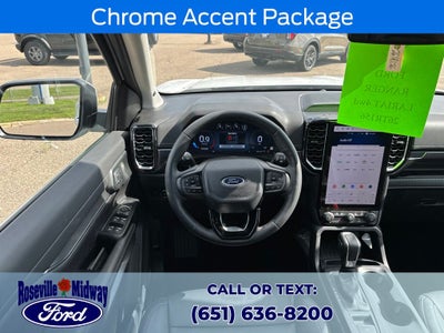 2025 Ford Ranger Lariat Chrome Accent Package