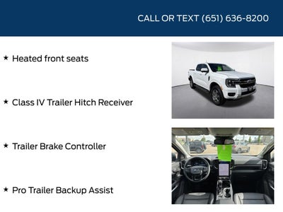 2025 Ford Ranger Lariat Chrome Accent Package