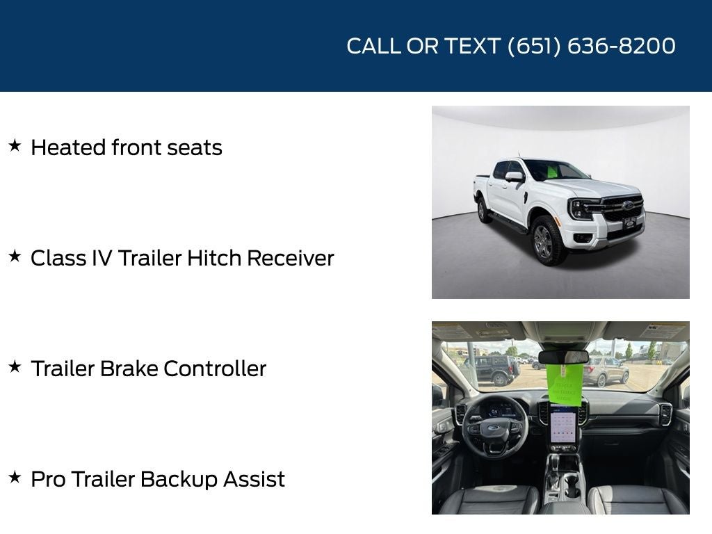 2025 Ford Ranger Lariat Chrome Accent Package