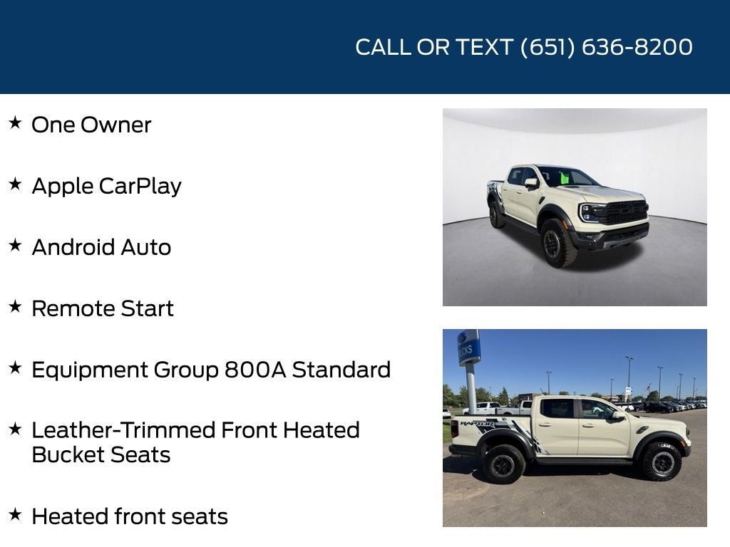 2025 Ford Ranger Raptor