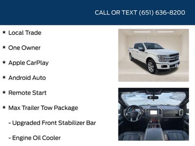 2019 Ford F-150 Platinum Max Trailer Tow Package