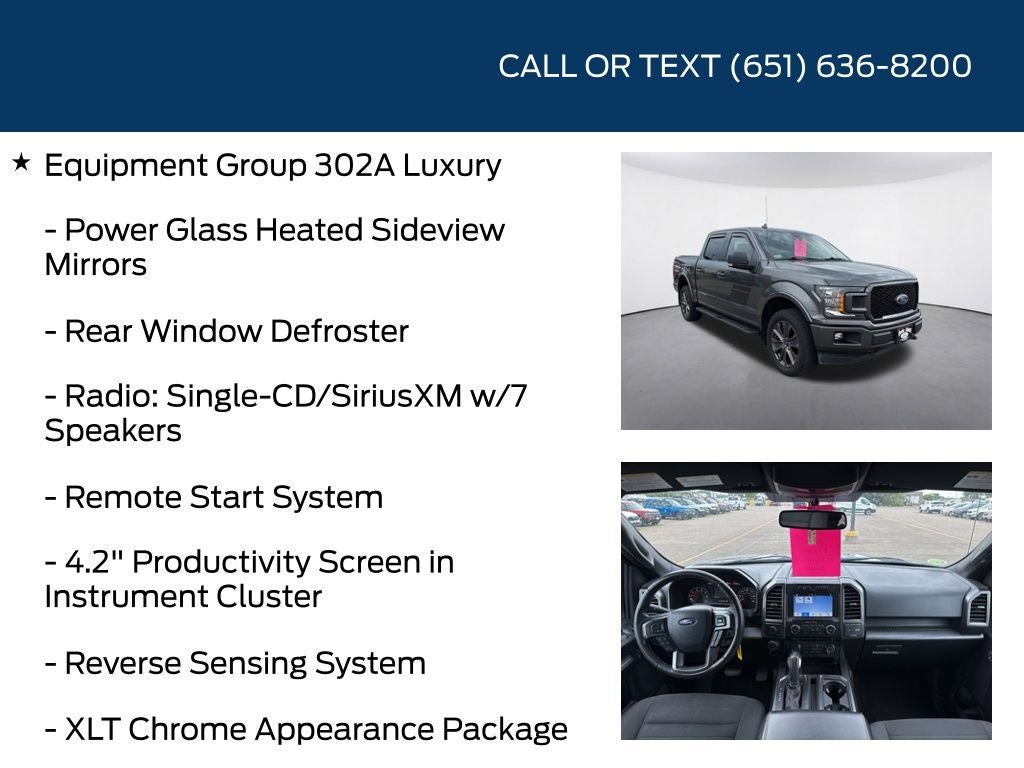 2018 Ford F-150 XLT Special Edition Package