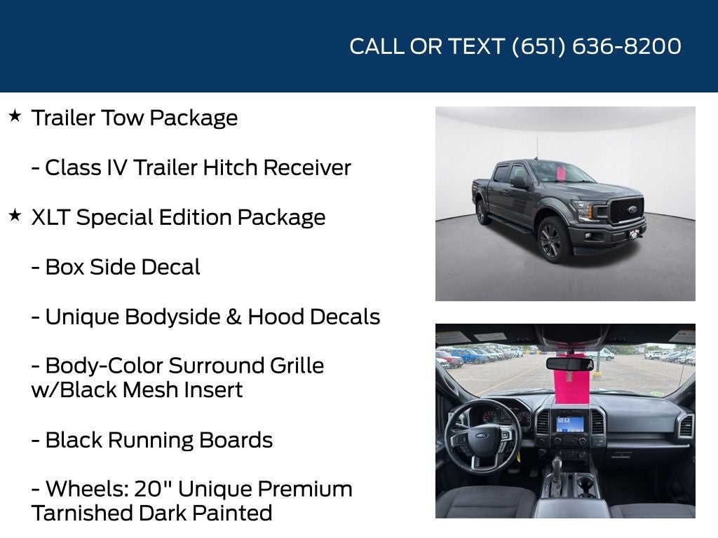 2018 Ford F-150 XLT Special Edition Package