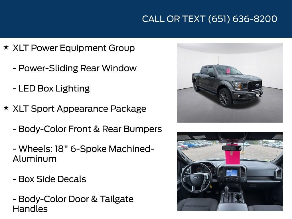 2018 Ford F-150 XLT Special Edition Package