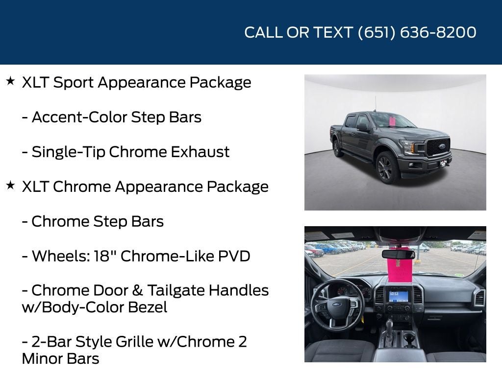 2018 Ford F-150 XLT Special Edition Package