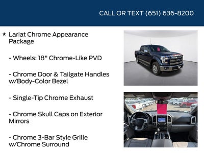 2017 Ford F-150 Lariat Chrome Appearance Package