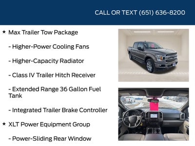 2018 Ford F-150 XLT Max Trailer Tow Package