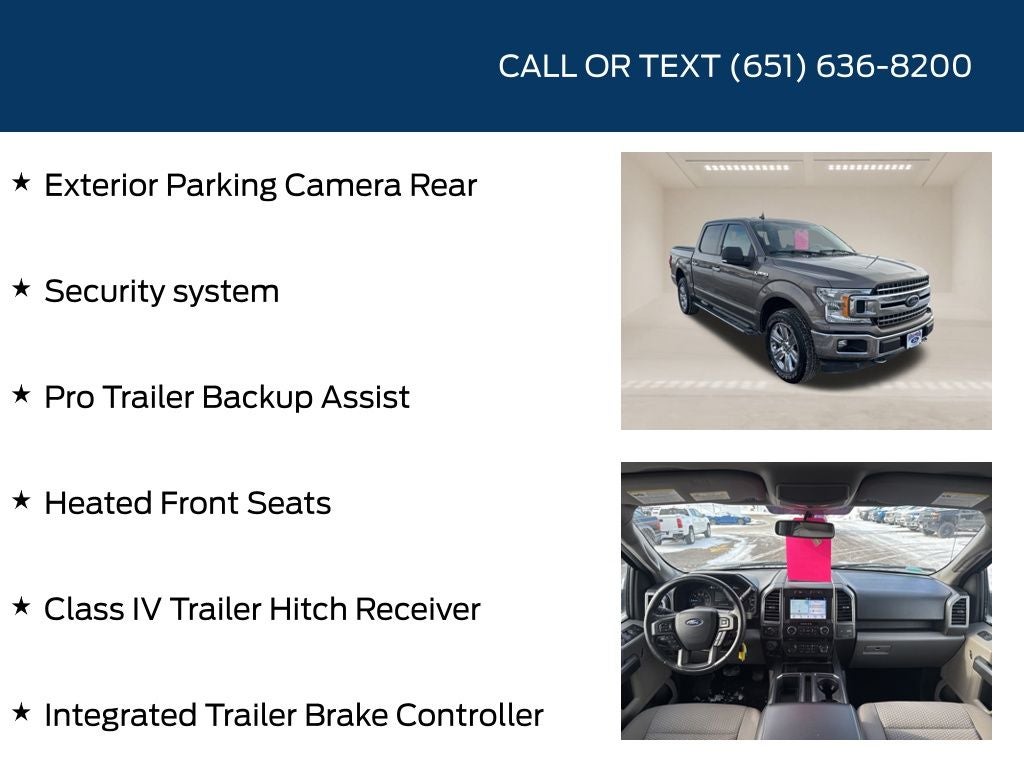 2018 Ford F-150 XLT Max Trailer Tow Package