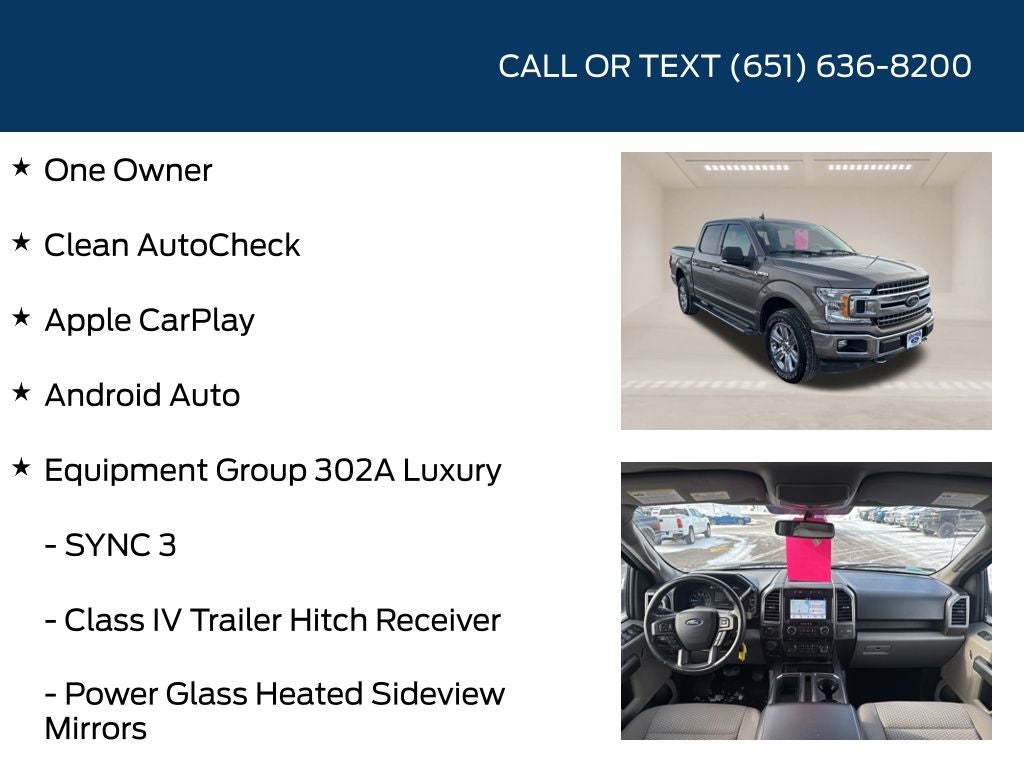 2018 Ford F-150 XLT Max Trailer Tow Package