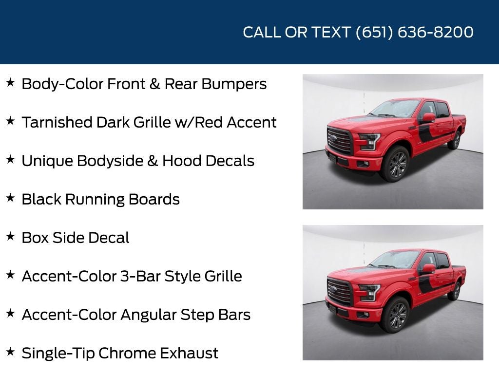 2016 Ford F-150 Lariat Special Edition Package