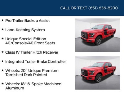 2016 Ford F-150 Lariat Special Edition Package