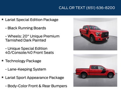 2016 Ford F-150 Lariat Special Edition Package