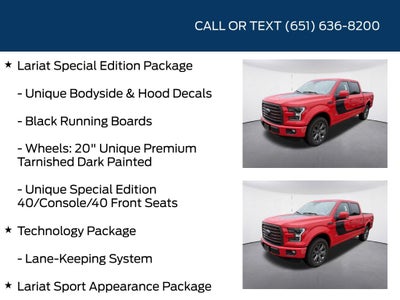 2016 Ford F-150 Lariat Special Edition Package