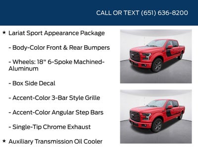 2016 Ford F-150 Lariat Special Edition Package