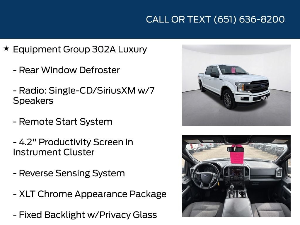 2018 Ford F-150 XLT Sport Appearance Package