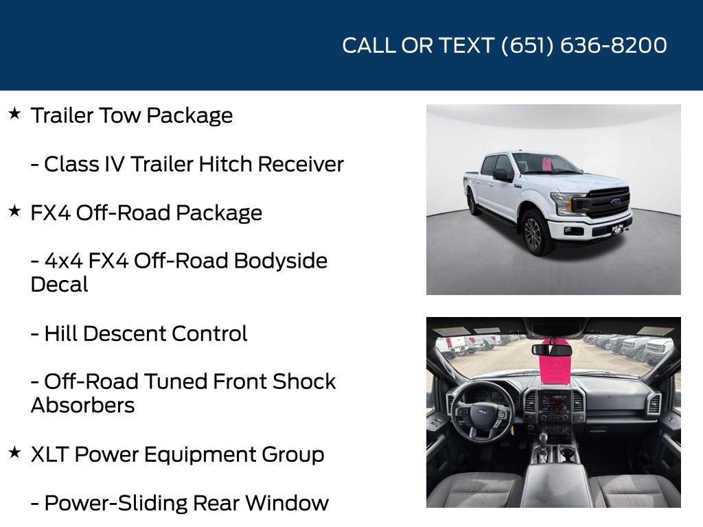 2018 Ford F-150 XLT Sport Appearance Package