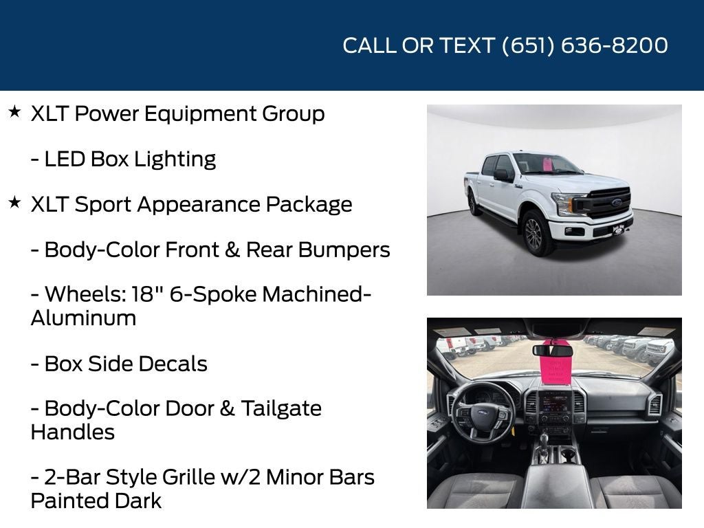 2018 Ford F-150 XLT Sport Appearance Package